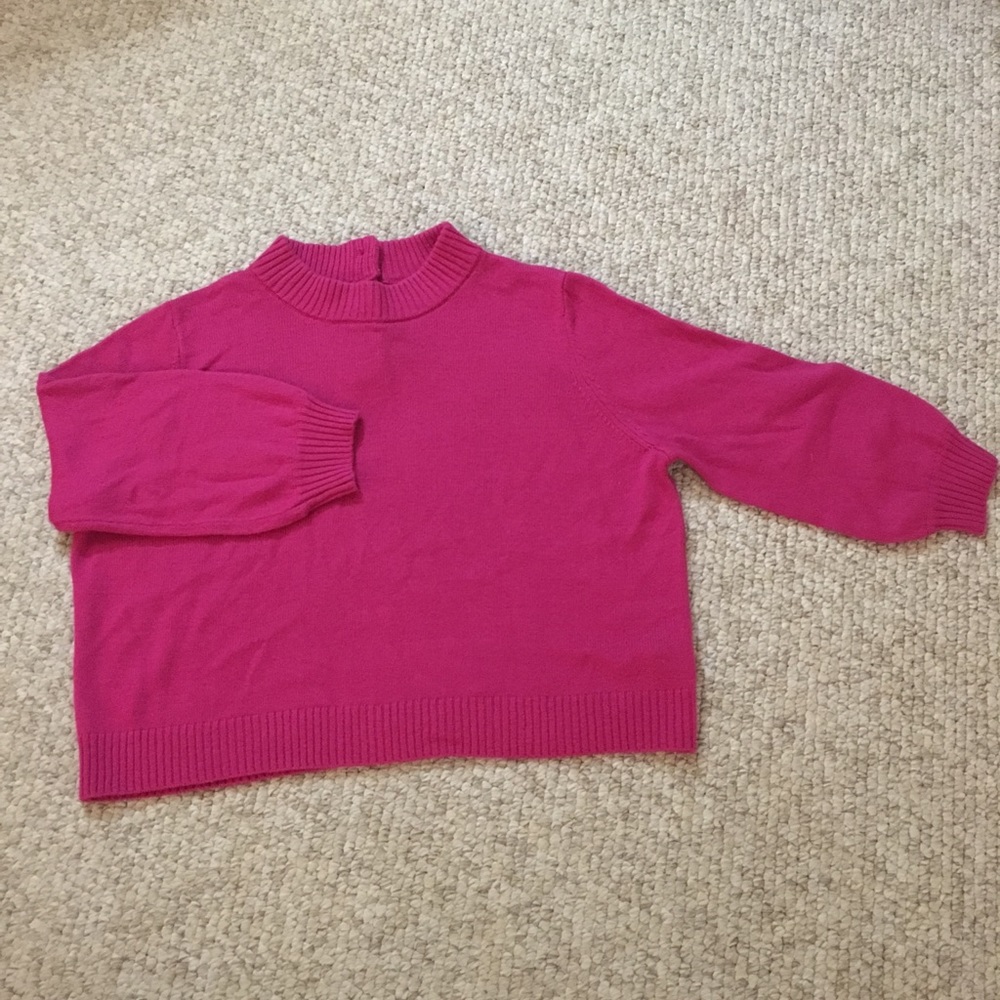 Hot pink sweater